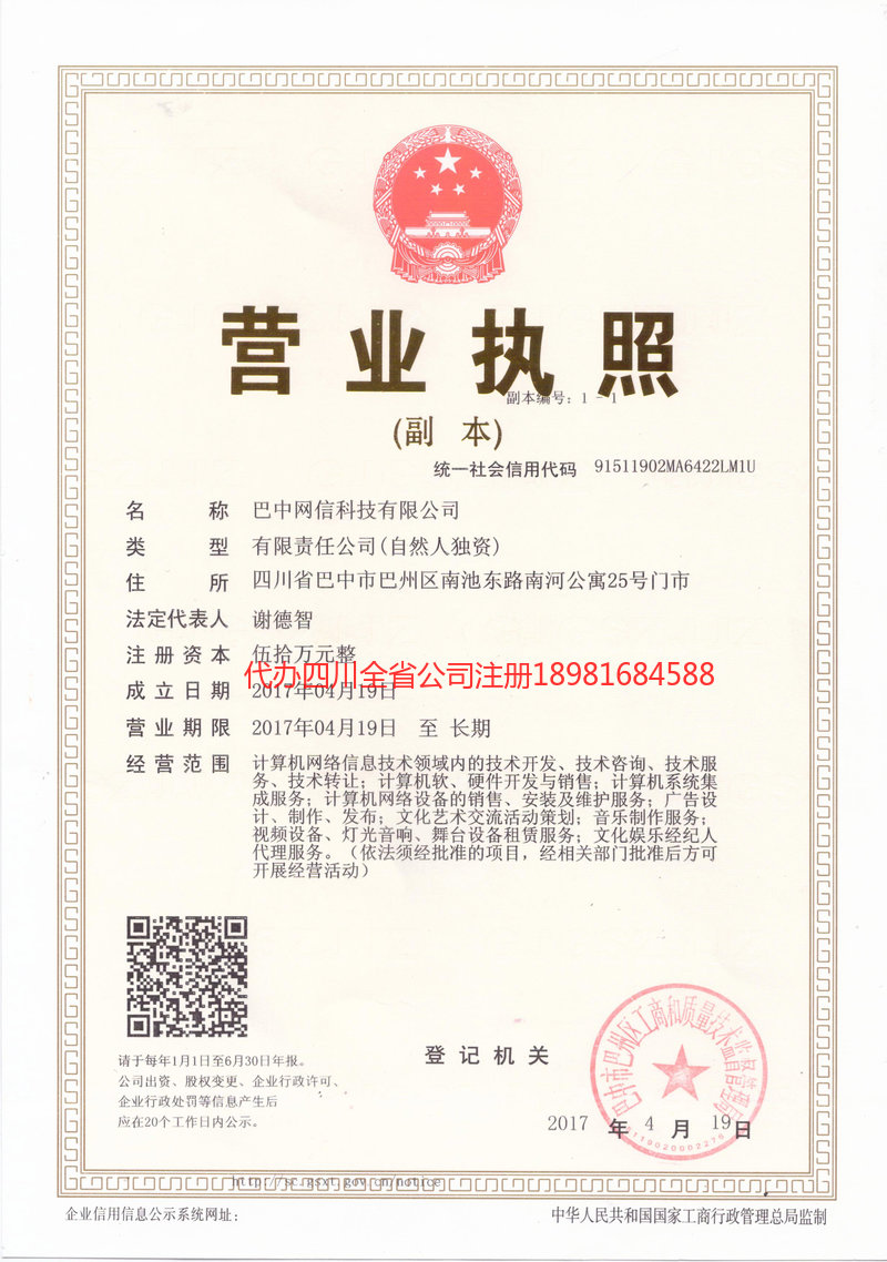 洮南洮南网信科技有限公司